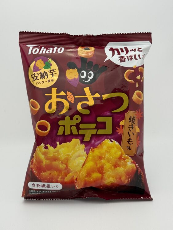 Tohato Osatsu Poteco Potato Ring Snacks Sweet Potato