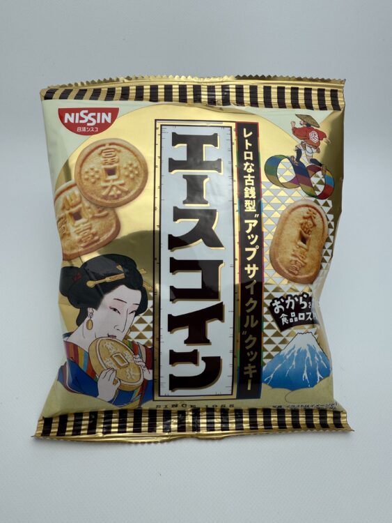 Nissin Cisco Ace Coin Cookie