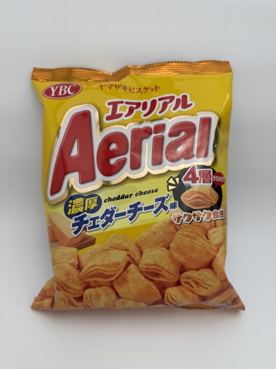 Yamazaki Aerial Cheddar Cheese Corn Snacks