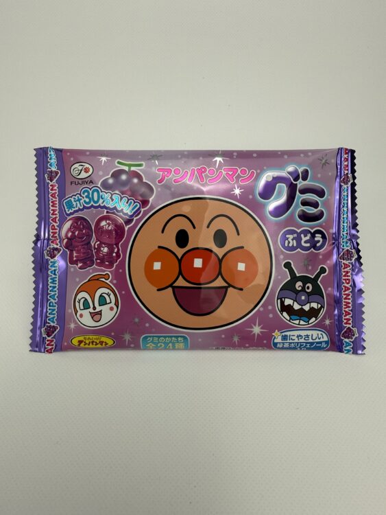 Fujiya Anpanman Gummy Candy Grape