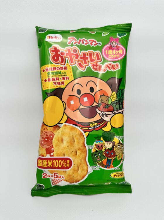 Befco Anpanman Vegetables Rice Cracker