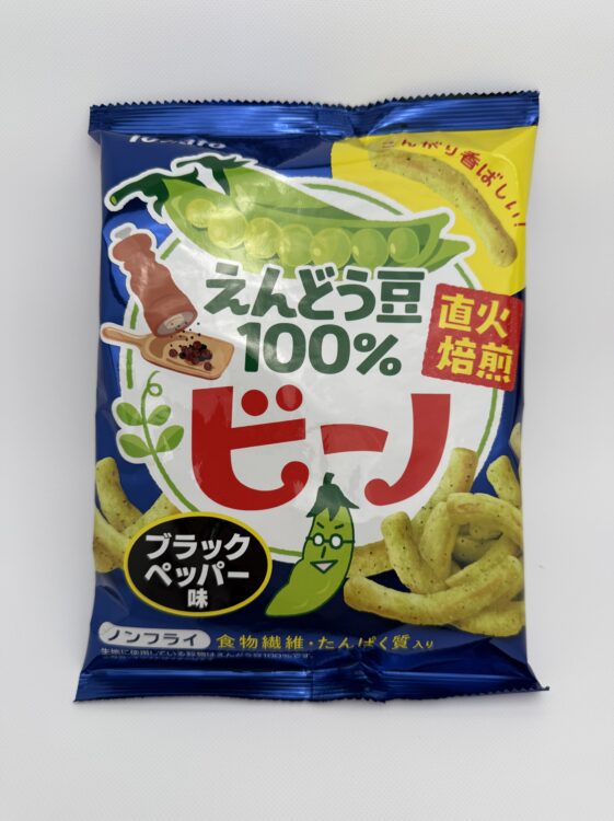 Tohato Beano Green Pea Black Pepper Snacks