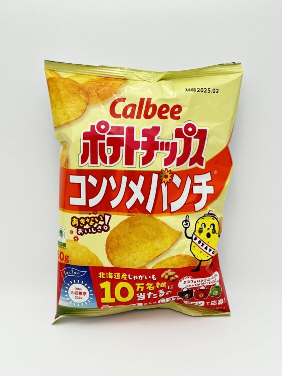 Calbee Patato Chips Consomme Punch