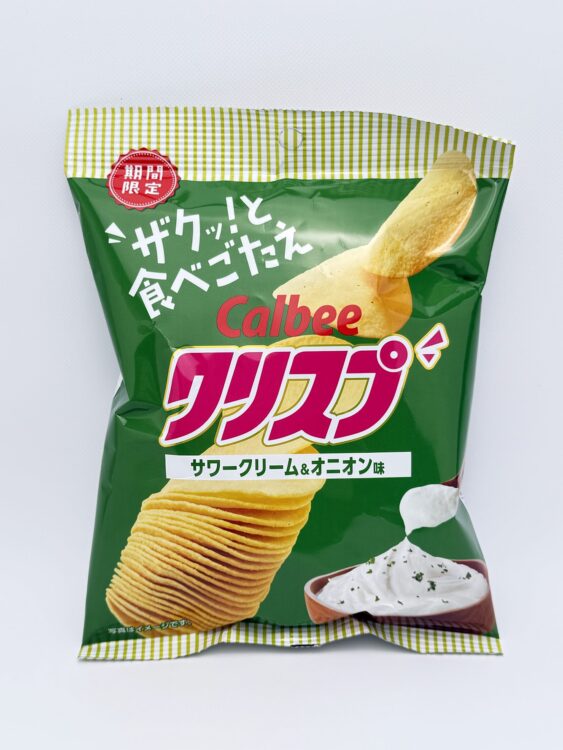 Calbee Crisp Potato Chips Sour Cream & Onion