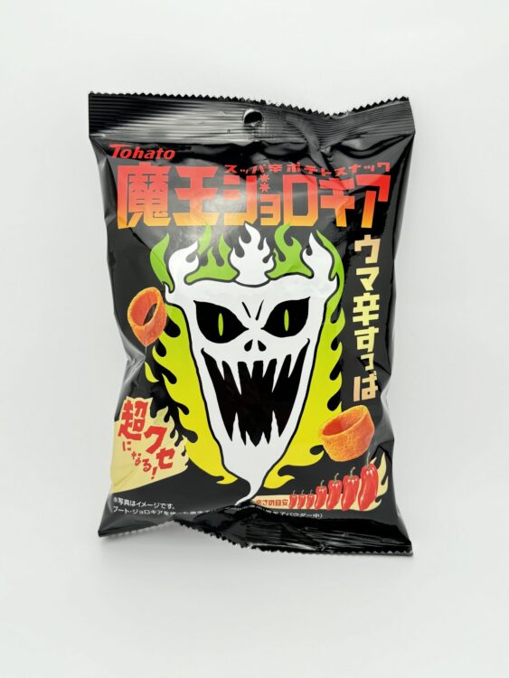 Tohato Demon King Jolokia Sour Spicy Potato Ring Snacks