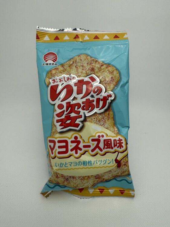 Goshoku Ika No Sugata Age Fried Squid Snack Mayonnaise