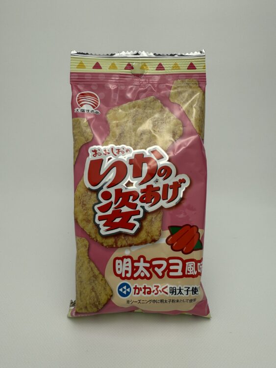 Goshoku Ika No Sugata Age Fried Squid Snack Mentaiko Mayonnaise