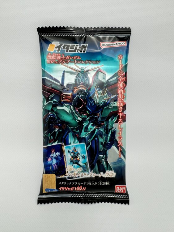 Bandai Mobile Suit Gundam Itajaga Snack with Card