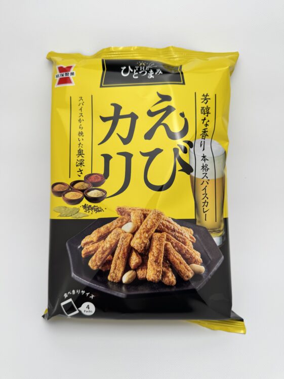 Iwatsuka The Hitotsumami Shrimp Curry Rice Cracker