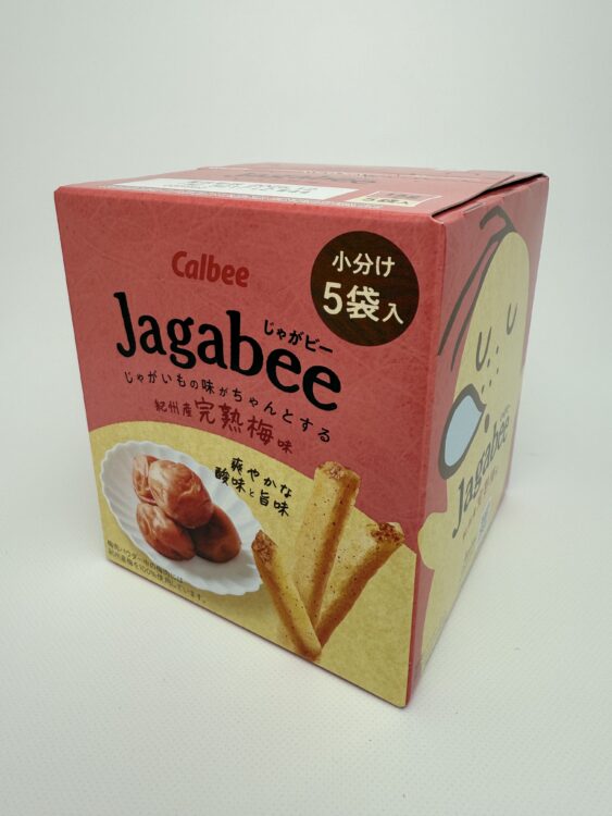Calbee Jagabee Potato Snack Ume