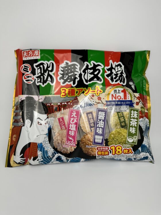 Amanoya Mini Kabukiage Fried Rice Cracker Assorted Family Pack | Japan ...