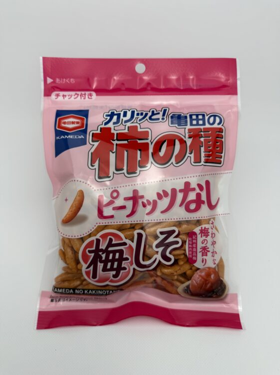 Kameda No Kakinotane Rice Cracker Ume Shiso without Peanuts