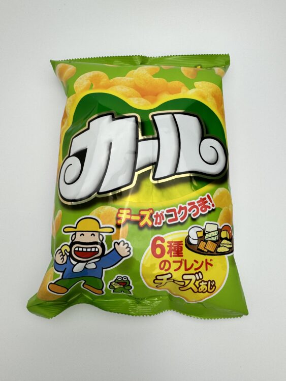 Meiji Karl Corn Puff Snacks Cheese