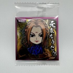 Bandai Spring And Autumn Sengoku Taisen Kingdom The Animation Cocoa Cream Wafer with Sticker