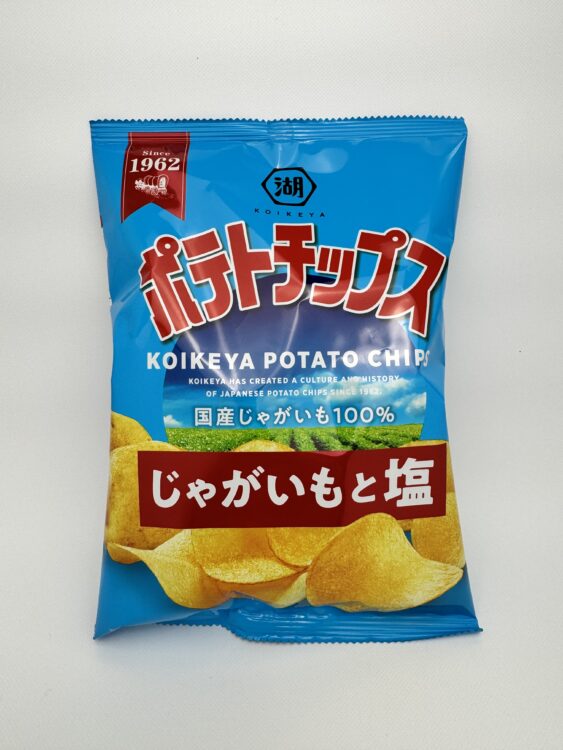 Koikeya Potato Chips Potatoes and Salt