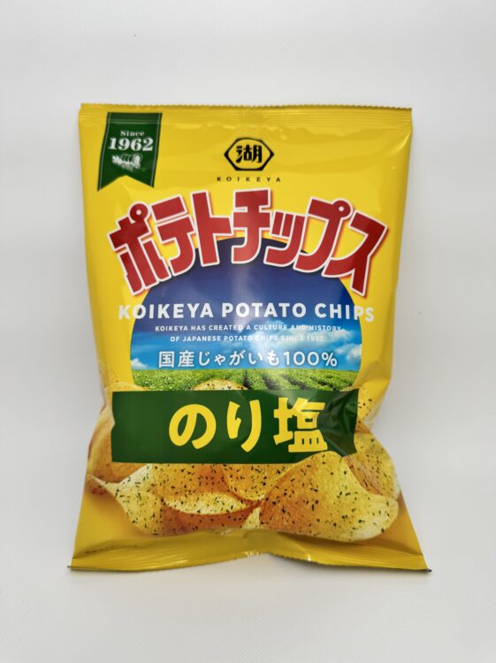 Koikeya Potato Chips Seaweed and Salt