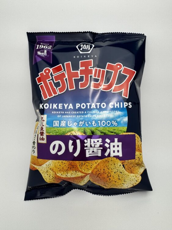 Koikeya Potato Chips Seaweed and Soy Sauce