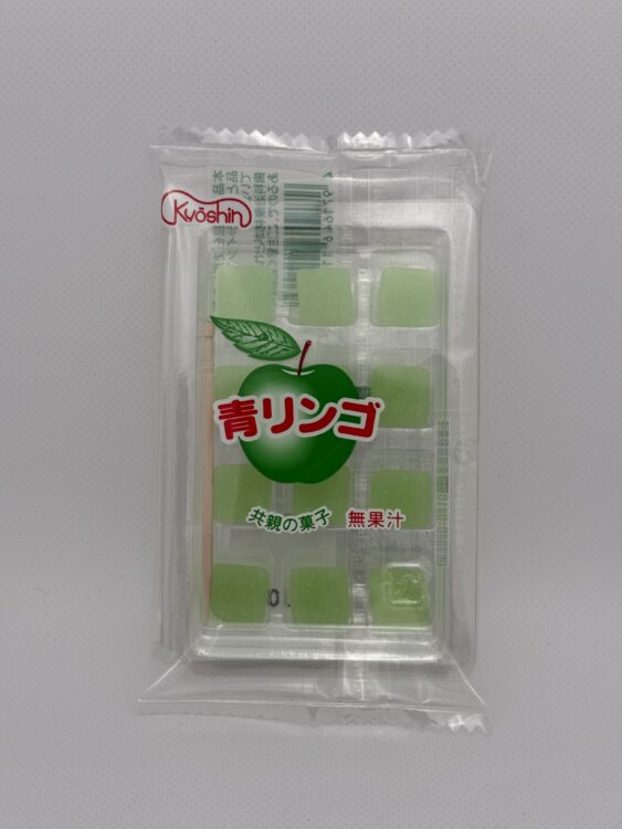 Kyoshin Green Apple Mochi Ame Candy
