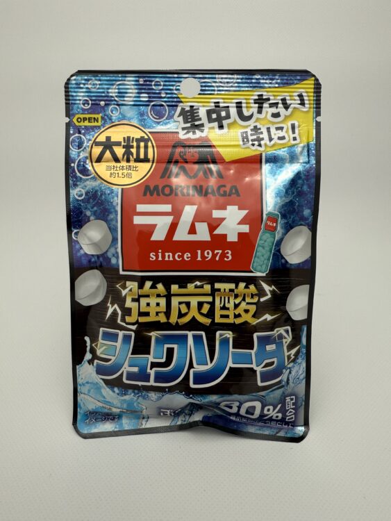 Morinaga Large Ramune Candy Strong Fizzy Soda