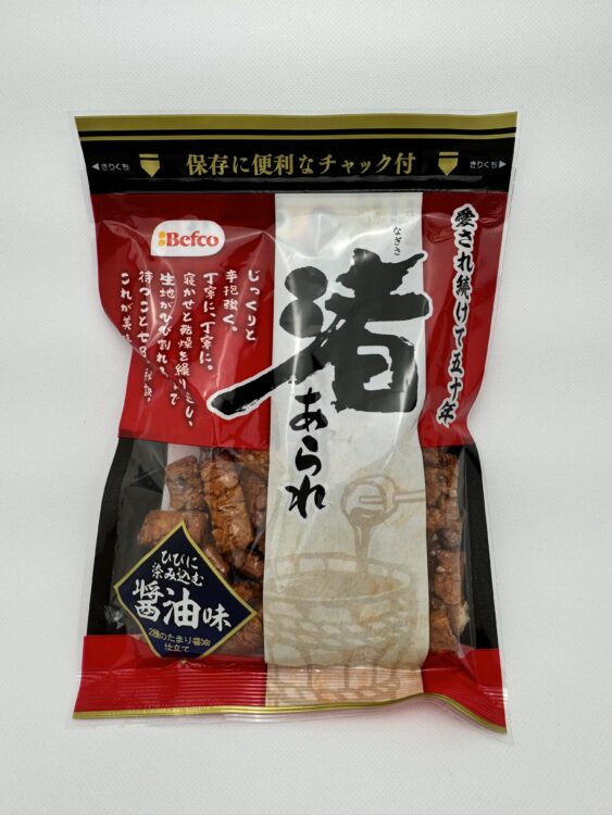 Befco Nagisa Arare Rice Cracker Soy Sauce