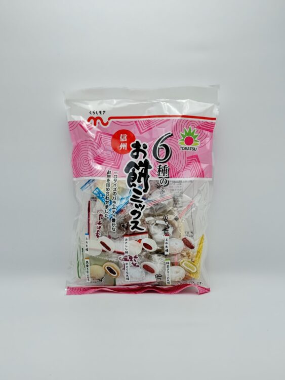 Tomatsu 6 Flavors Omochi Mix Rice Cake Assorted Pack