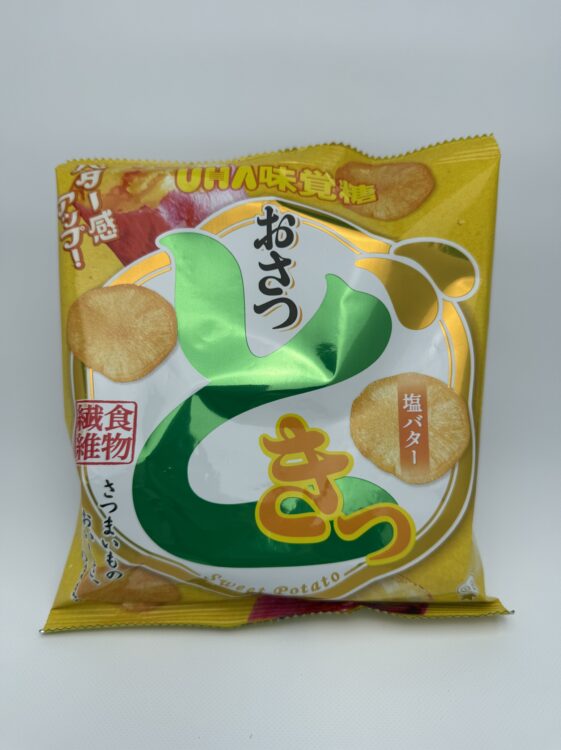 UHA Mikakuto Osatsu Doki Snack Sweet Potato Chips Salt & Butter