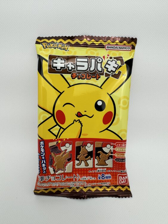 Bandai Pokemon Charapaki Diecut Chocolate