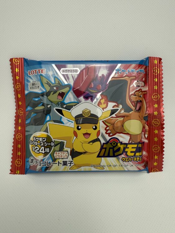 Lotte Pokemon Chocolate Wafer with Sticker
