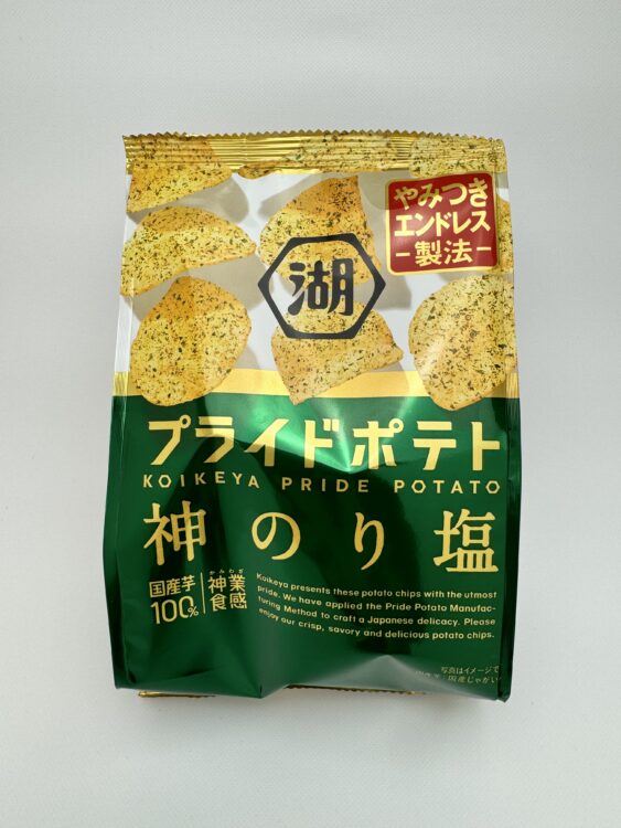 Koikeya Pride Patato Chips Seaweed and Salt