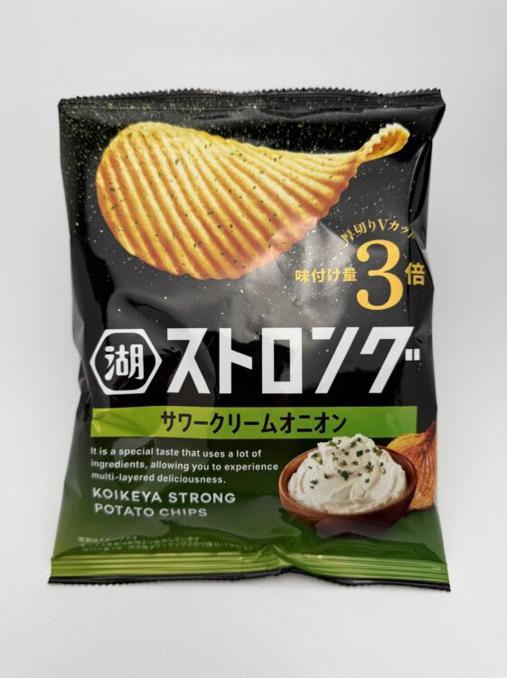 Koikeya Strong Potato Chips Sour Cream Onion