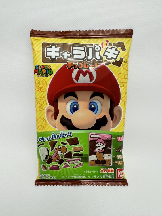 Bandai Super Mario Charapaki Diecut Chocolate