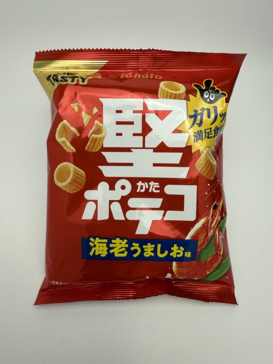 Tohato Kata Poteco Tough Potato Ring Snacks Ebi Umashio
