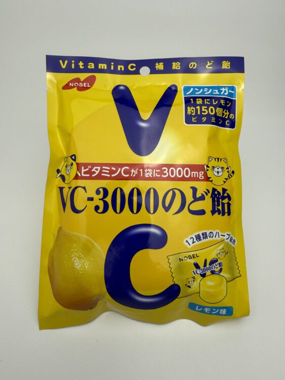 Nobel VC-3000 Cough Drop Candy Lemon
