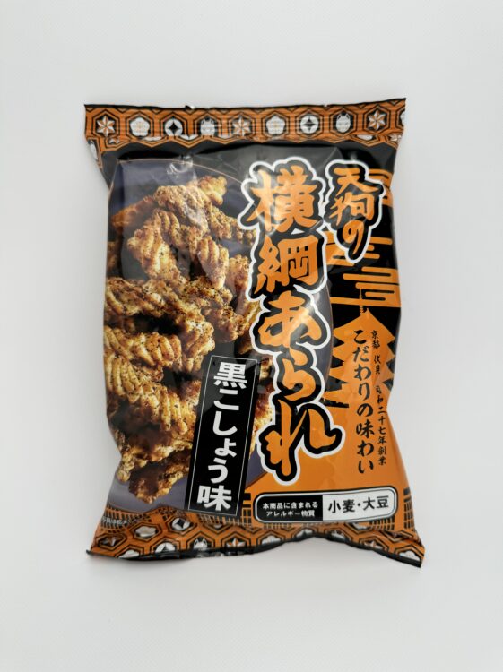 Tengu Yokozuna Arare Wheat Cracker Black Pepper