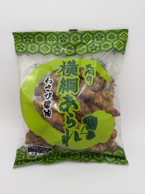 Tengu Yokozuna Arare Wheat Cracker Wasabi Soy Sauce